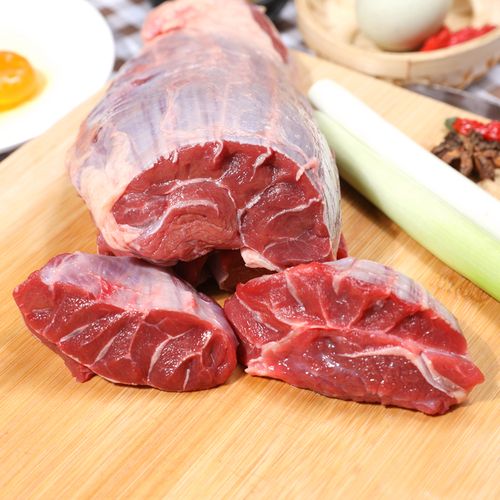 (今日6折)新鮮牛腱子肉1.5斤整根生牛肉現殺土牛排放心生鮮 3份包郵—